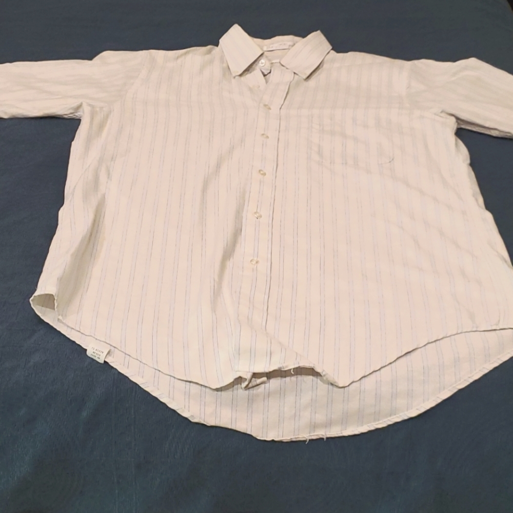 Men's oxford short sleeved shirt